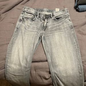 Banana republic gray traveler, jeans, size 32 waist